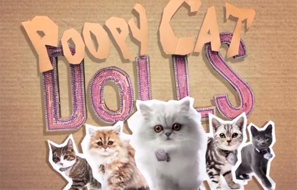 Poopy Cat Dolls: Do you want my purr purr?