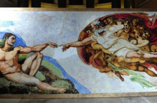 Creation of Adam Recreated With Sprinkles