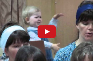 Baby Conducts Choir, Hilarity Ensues