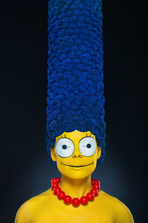 Marge Simpson Brought To Life