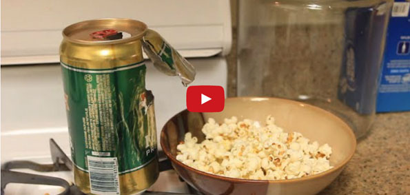 How To Pop Popcorn In A Can
