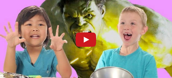 Kids Make Their Own Sound Effects For Movies