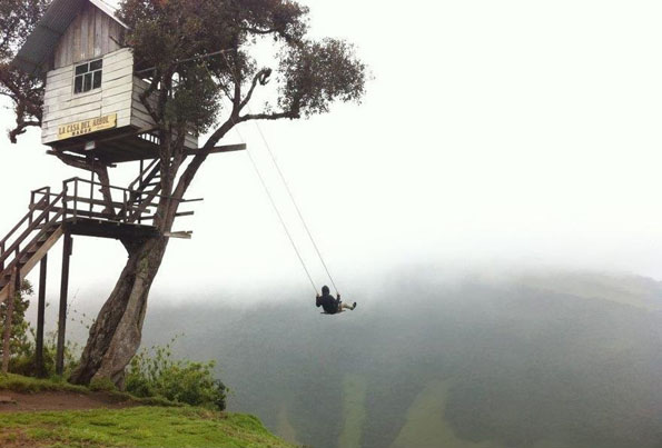 Swing At The End Of The World Is Terrifying/Beautiful