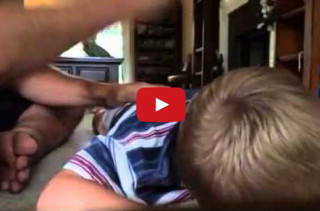 Cooool!: Dad Drums On Son Making Crazy Sound Effects