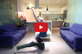 Well, That’s One Way To Do It!: Guy Dances His Pants On