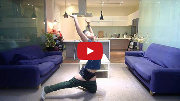 Well, That’s One Way To Do It!: Guy Dances His Pants On