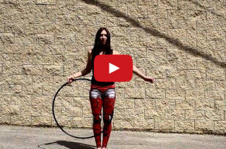 Woman’s Hula Hoop Tricks Will Blow Your Tiny Mind*
