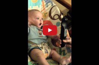 This Baby Sees A Remote & He Just Can’t Handle It