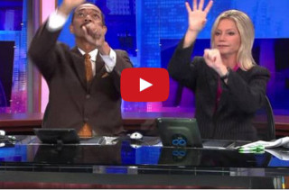 News Anchors Have Amazingly Elaborate Handshake