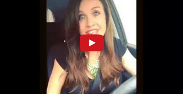 A Woman Does Impressions Of Celebrities In Traffic