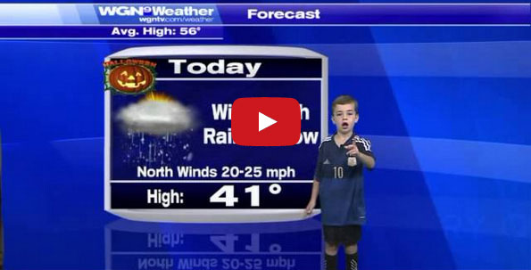 Watch This Hilarious Little Kid Deliver The Weather Forecast
