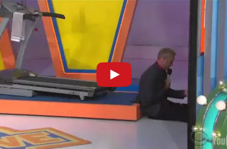 You Can’t Not Laugh At ‘The Price Is Right’ Treadmill Fail