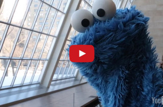 Enjoy Some Deep Thoughts With Cookie Monster