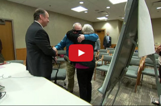 Thanks To Prosthetic Glasses, A Husband Sees His Wife For The First Time In Years
