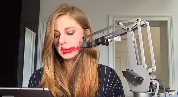 There’s A Lipstick Robot Because Doing Makeup Is Hard