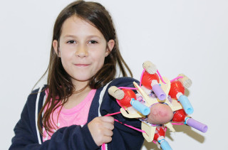 One 10-Year-Old Girl Invented A Prosthetic That Shoots Glitter!