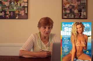 A Grandma Reacts To Seeing Sports Illustrated Models
