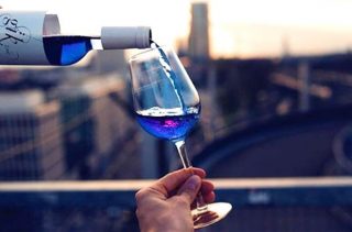 Apparently Blue Wine Is Now A Real Thing That Exists