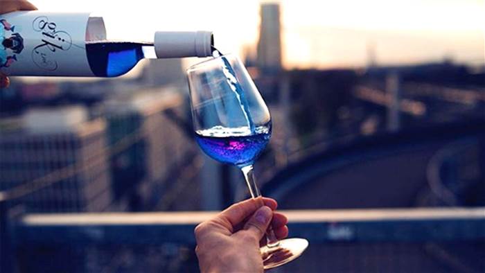 Apparently Blue Wine Is Now A Real Thing That Exists
