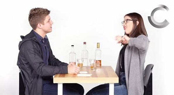 Siblings Go Head To Head In A Game Of Truth Or Drink