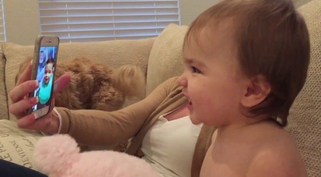 Watch Two Babies Have A Conversation Over FaceTime