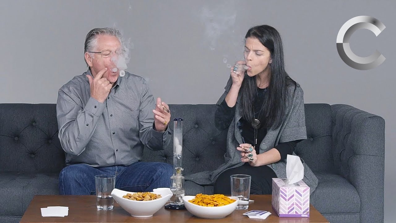 Parents Smoke Weed With Their Adult Kids For The First Time