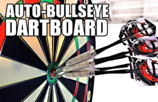 A Moving Dartboard Makes Sure You Hit The Bullseye Every Time