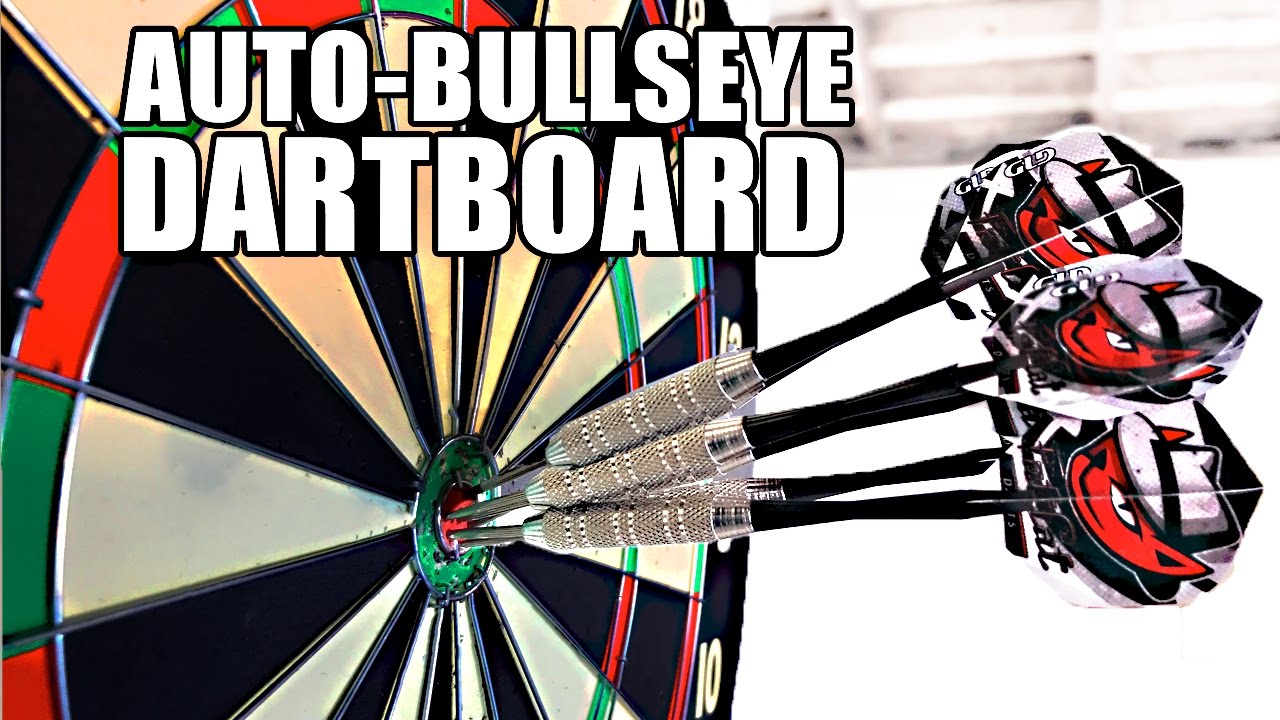 A Moving Dartboard Makes Sure You Hit The Bullseye Every Time
