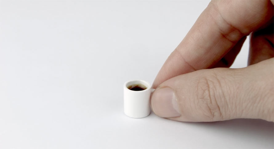 The World’s Smallest Cup Of Coffee Being Brewed Is Satisfying