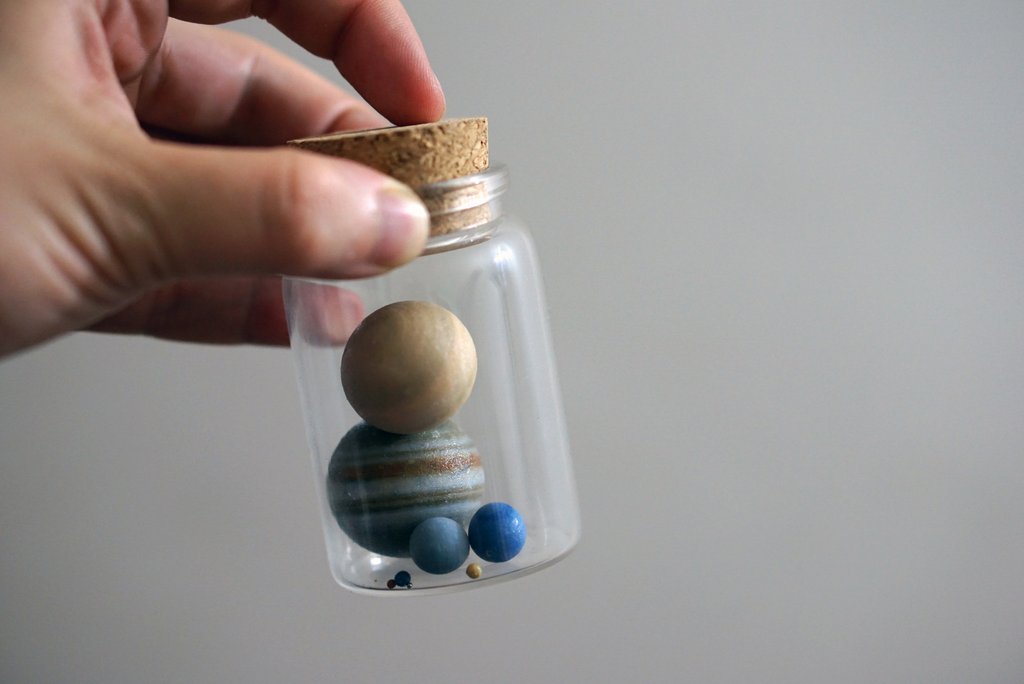Space Nerds Will Love The Solar System In A Bottle