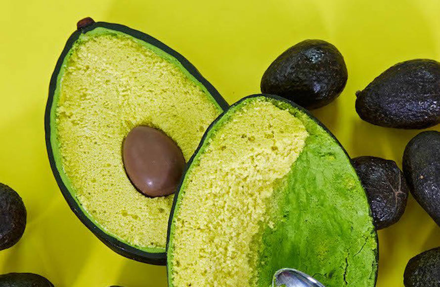 This Avocado Cake Has A Ball Of Chocolate For The Pit