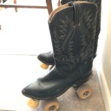Cowboy Boot Roller Skates