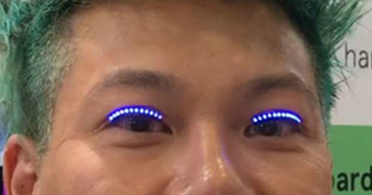 LED Eyelashes Are Coming Soon To A Kickstarter Near You