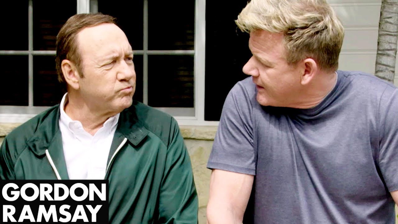 Watch Gordon Ramsay And Kevin Spacey Have A Swear Off