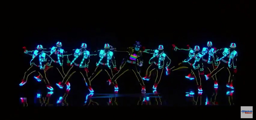 You Have Got To See This Light Up Dance Performance
