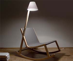 Electricity Generating Rocking Chair