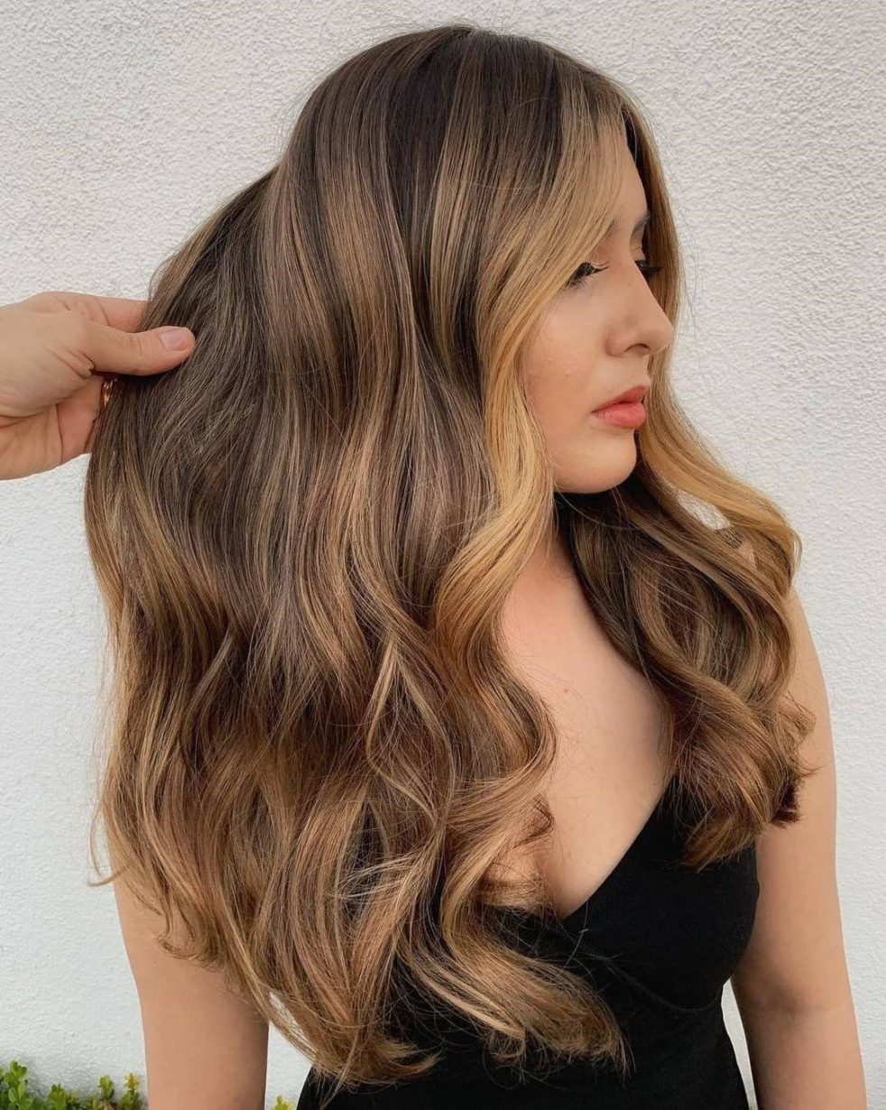 9 Examples of Light Brown Hair with Lowlights and Highlights ...