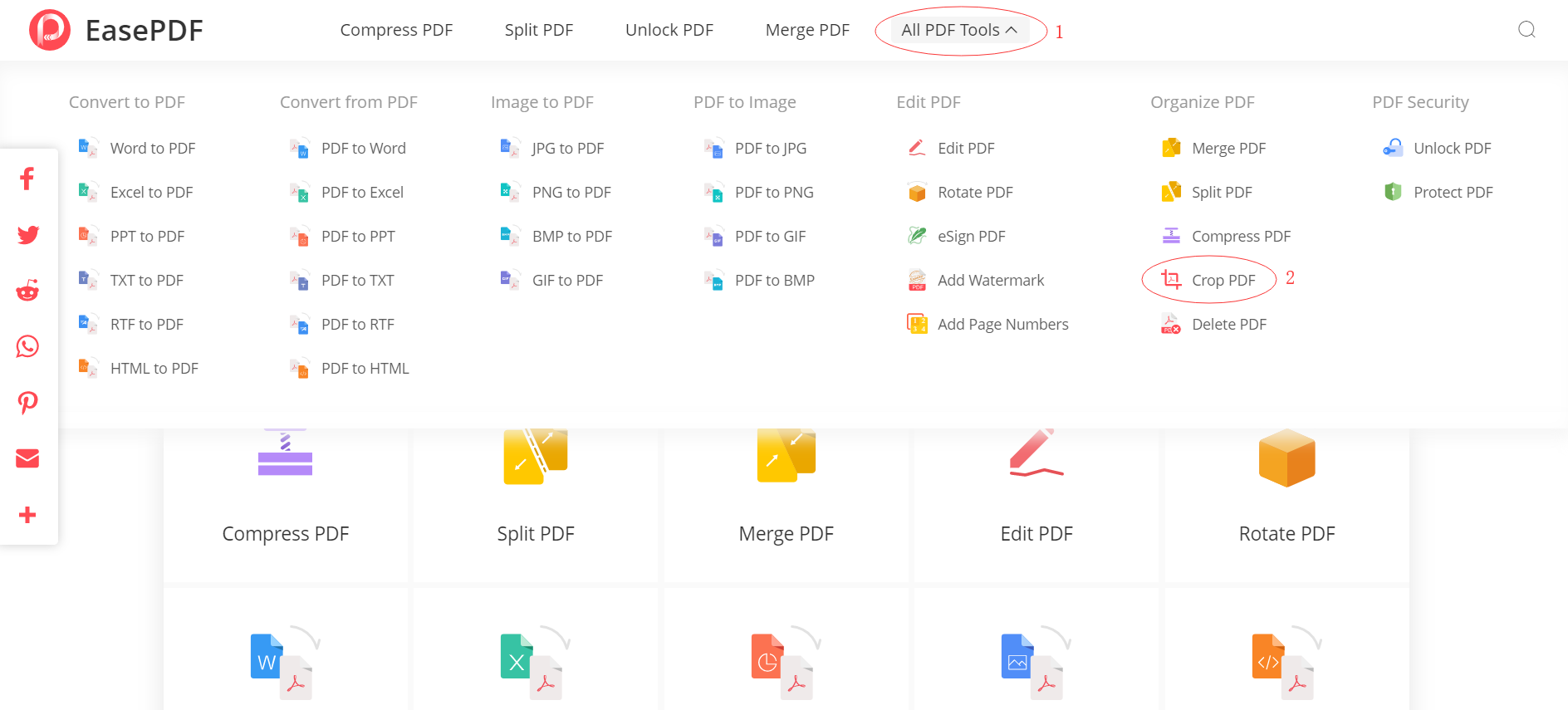 The Best Online Way to Crop PDF Freely