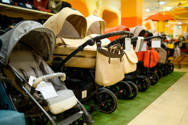 Baby Stroller Scooter Combo