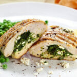 Chicken Breasts Stuffed With Spinach And Feta