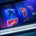 Online Internet Slot Machine Games Concept 3d Rendered Illustrat