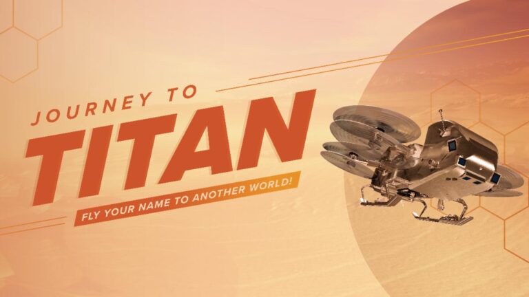 NASA Is Now Inviting People to Send Their Names to Planet Saturn’s Largest Moon
